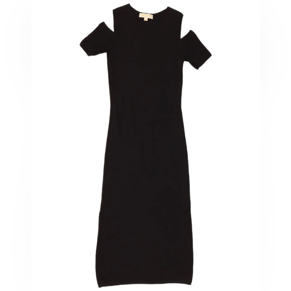 Michael Kors Elegant Black Knit Top